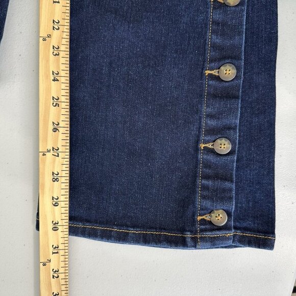 Anthropologie Pilcro and the Letterpress Jeans 29 High Rise Bootcut Button - Picture 9 of 11